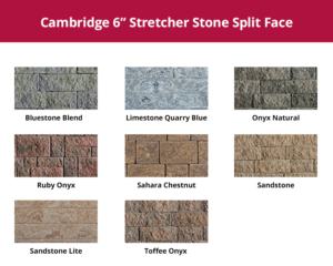 STONE  2008AW  DAWN Lサイズ Cambridge 6 Stretcher Stone Split Face - Livingston Park Nursery